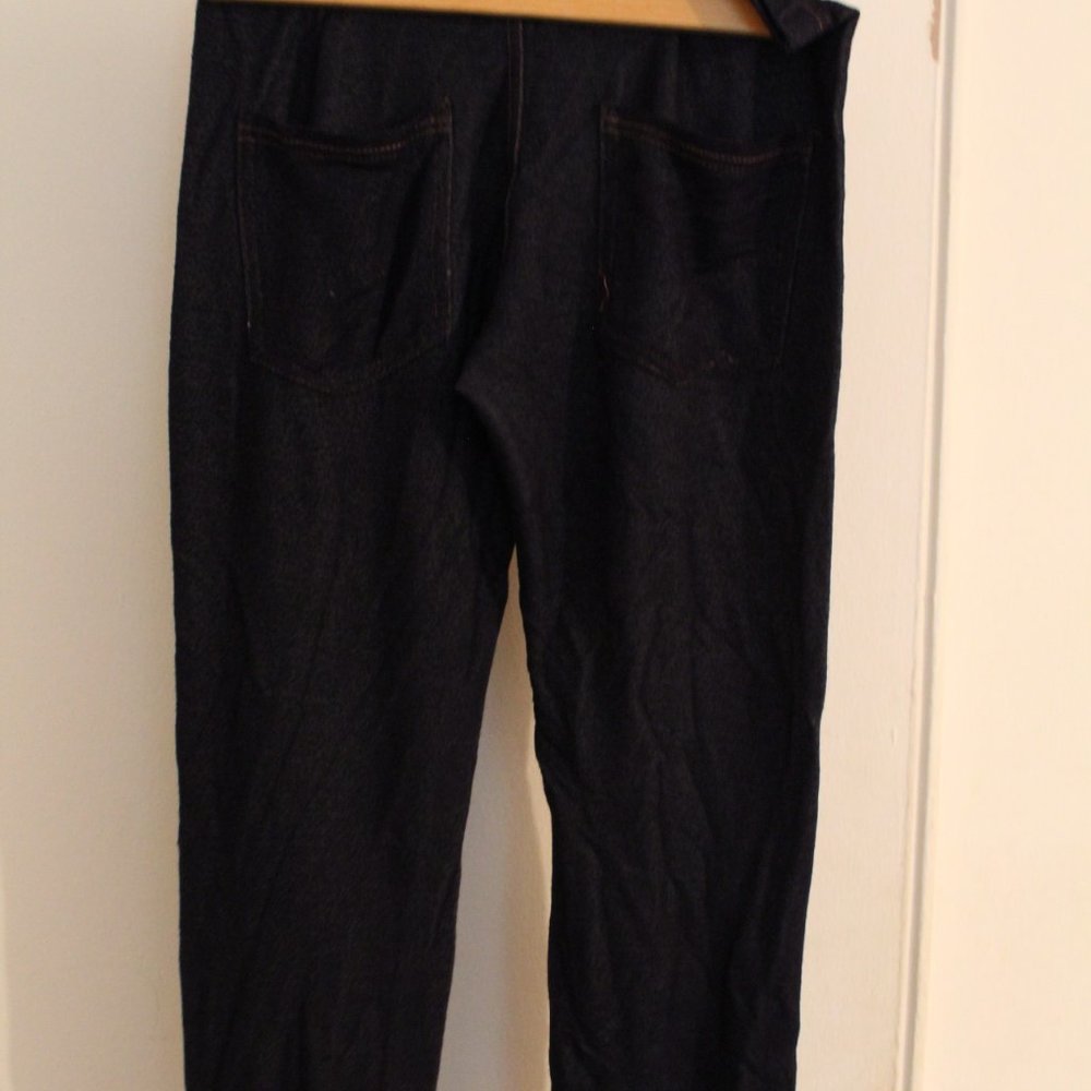 Jean Pattern Leggings - Picture 2 of 2